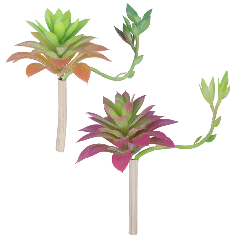 Artificial Plant,set of 2, Indoor/Outdoor Stem Succulent