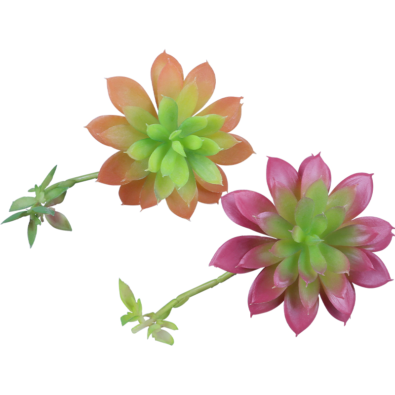 Artificial Plant,set of 2, Indoor/Outdoor Stem Succulent