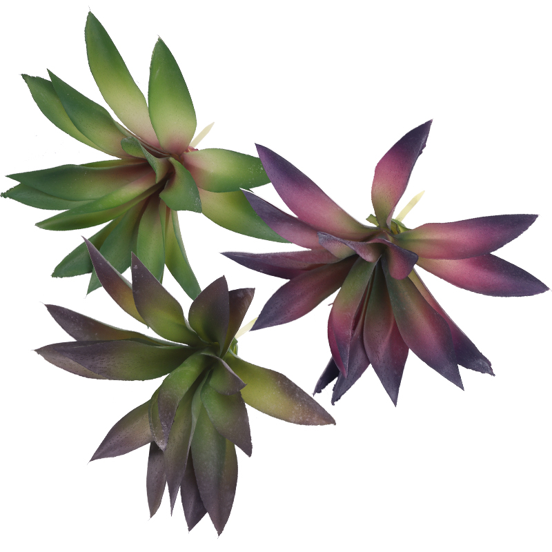 Artificial Plant,set of 3, Indoor/Outdoor Stem Succulent