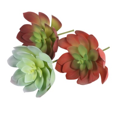 Artificial plant,set of 3,indoor/outdoor stem succulent