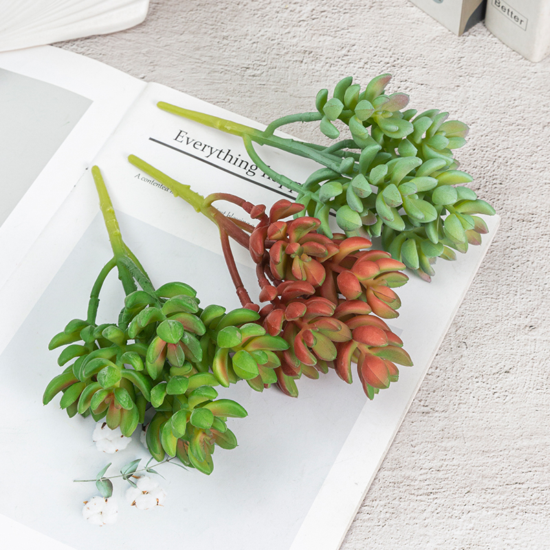 Artificial plant,set of 3, indoor/outdoor stem succulent