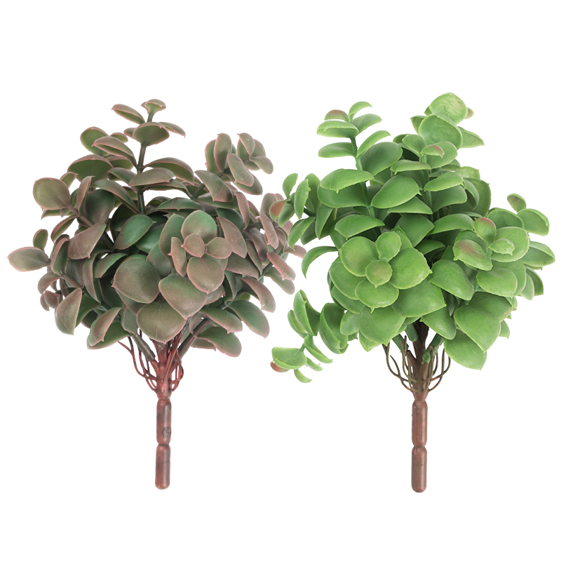 Artificial plant,set of 2, indoor/outdoor stem succulent