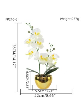 Simulated Phalaenopsis Potted Plant