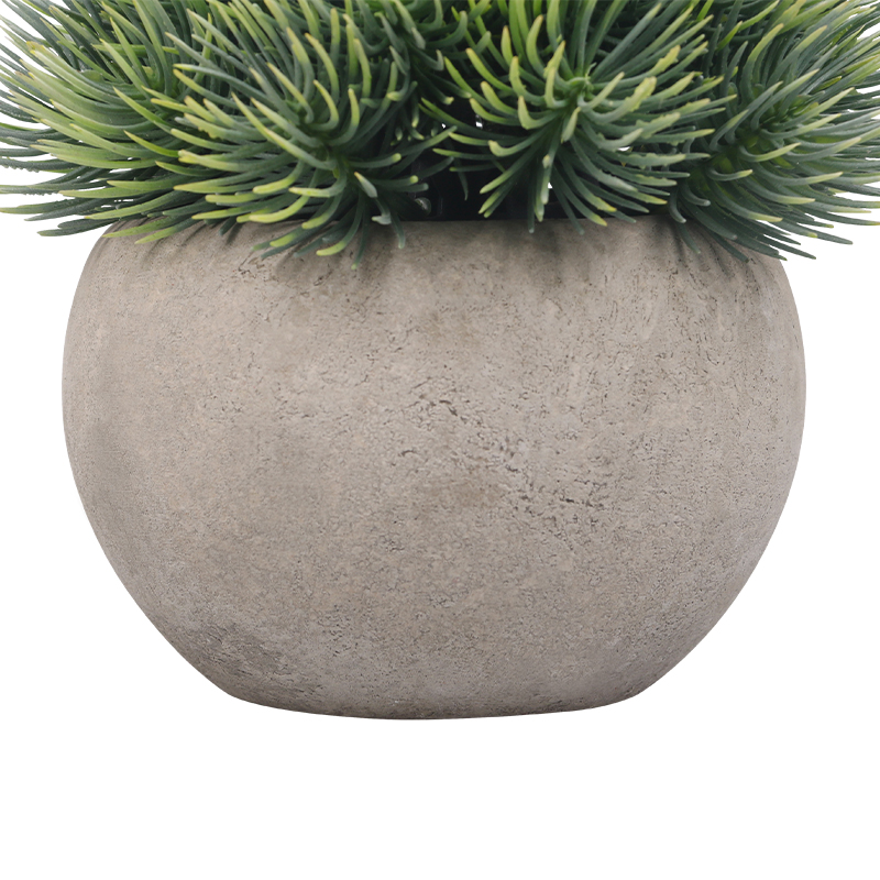 Artifi potted plant w pot, set of 4, indoor/outdoor herbs,3.74 inches