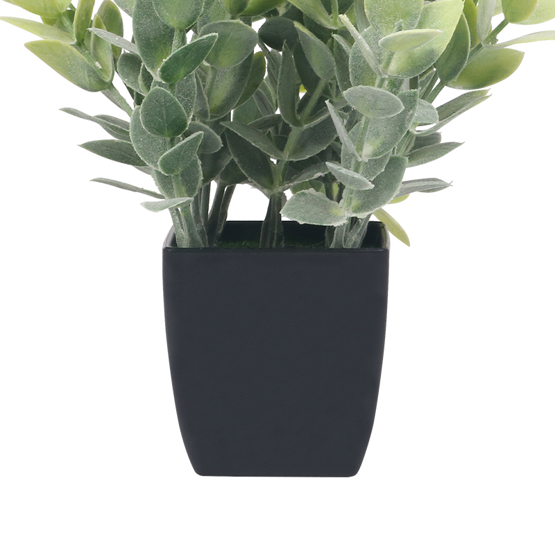 Artifi potted plant w pot, set of 3, indoor/outdoor herbs,2.56 inches