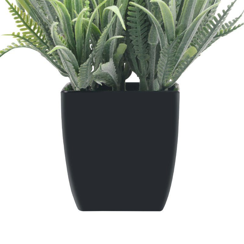 Artifi potted plant w pot, set of 3, indoor/outdoor herbs,2.56 inches