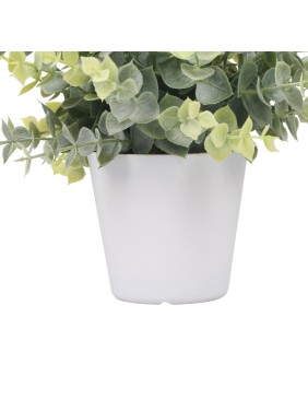 Artifi potted plant w pot, set of 2, indoor/outdoor herbs,3.15 inches