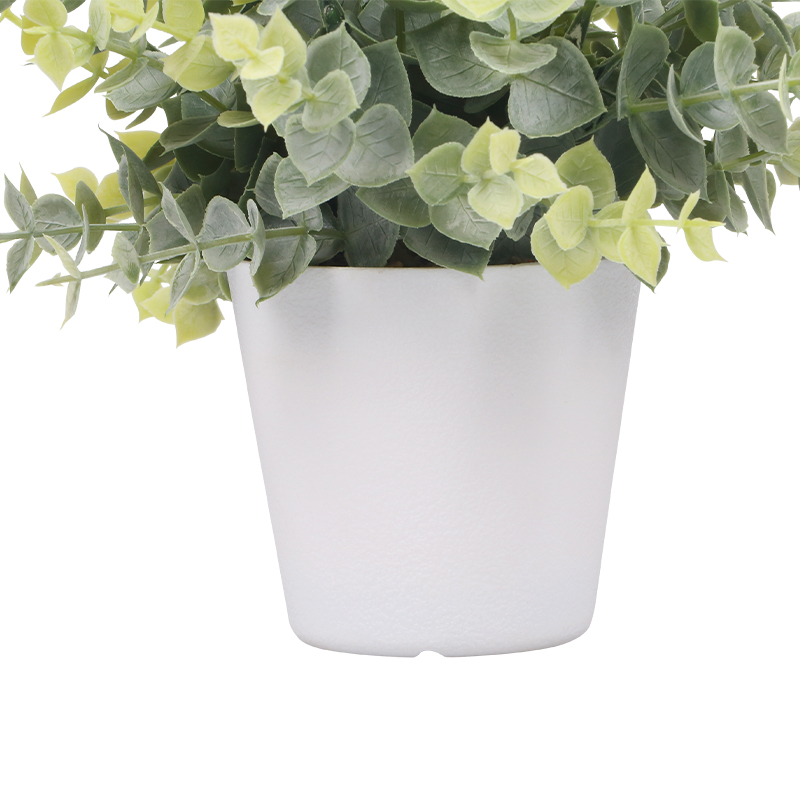 Artifi potted plant w pot, set of 2, indoor/outdoor herbs,3.15 inches