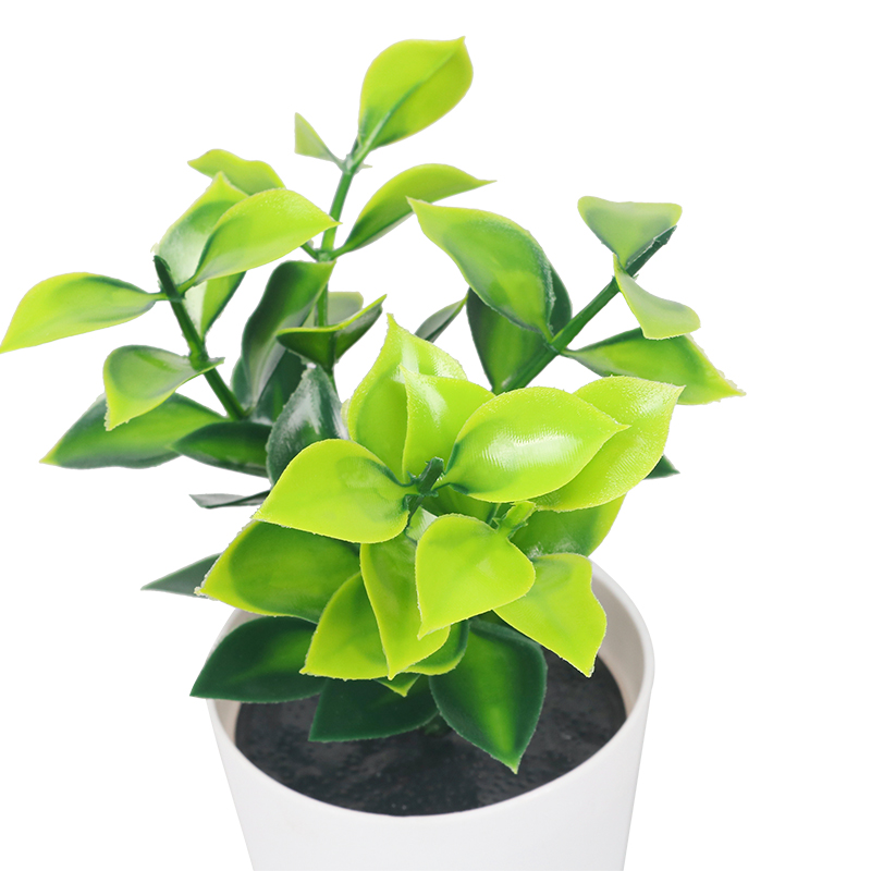 Artifi potted plant w pot, set of 3, indoor/outdoor herbs, 2 "