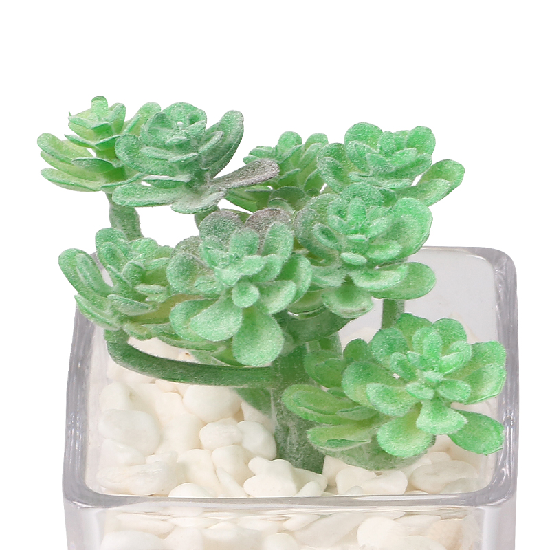 Artifi potted plant w pot, set of 3, indoor/outdoor succulent,2.36 inches