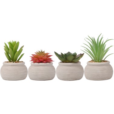 Artifi potted plant pot, set of 4, indoor/outdoor succulent ,2.36inches