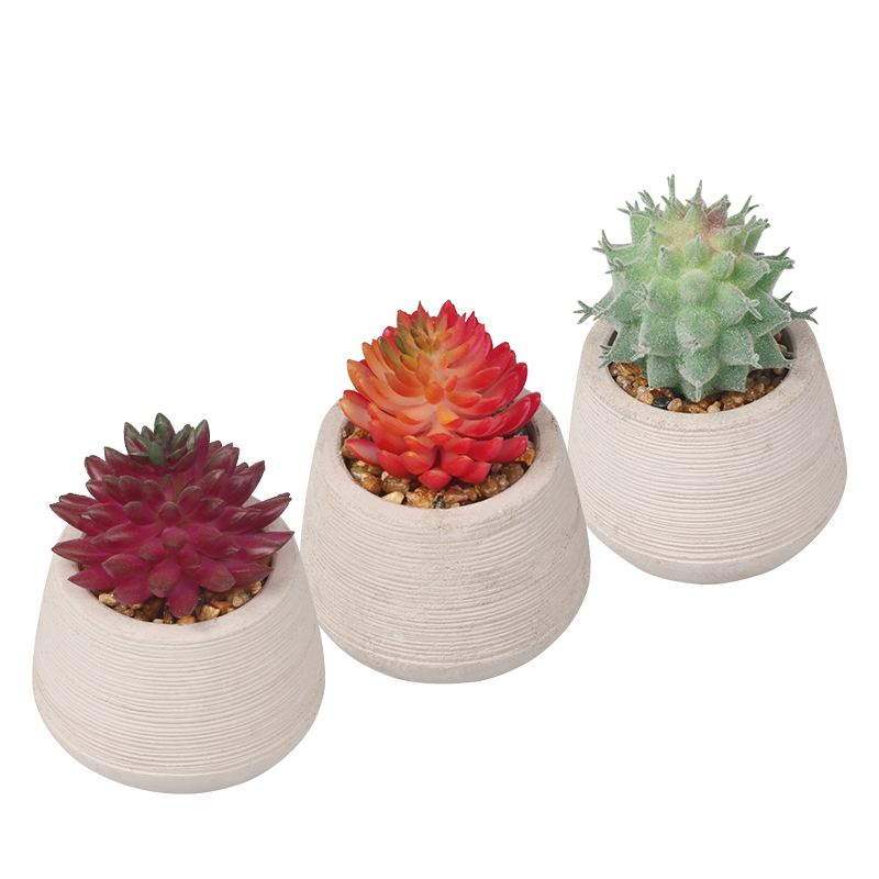 Artifi potted plant pot, set of 3, indoor/outdoor succulent ,2.24inches