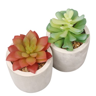 Artifi potted plant pot, set of 2, indoor/outdoor succulent ,2.75inches