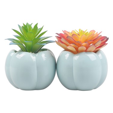 Artifi potted plant pot, set of 2, indoor/outdoor succulent ,3.54inches