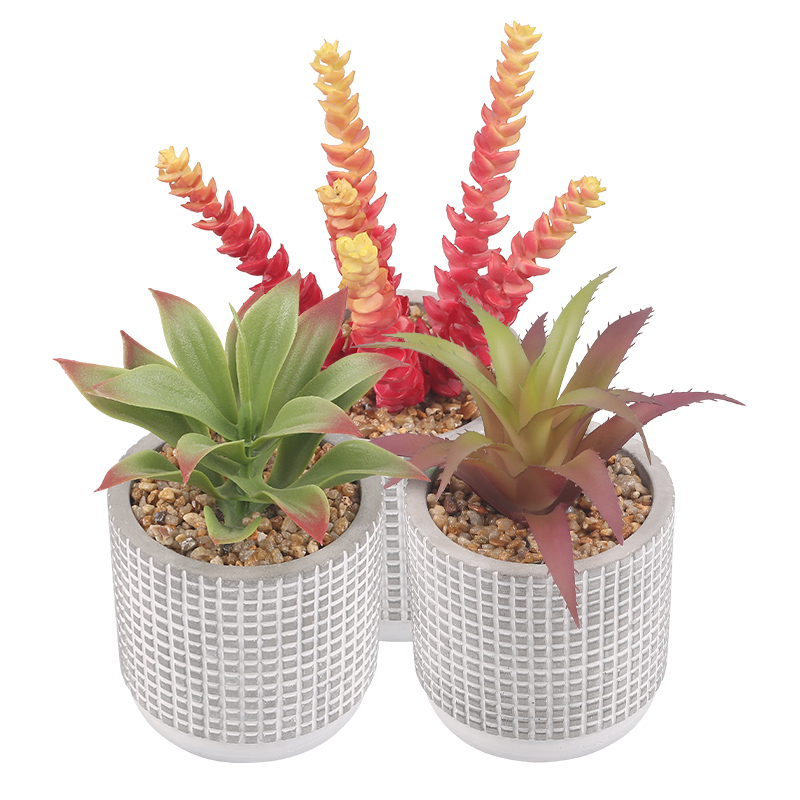 Artifi potted plant pot, set of 3, indoor/outdoor succulent,3.58inches