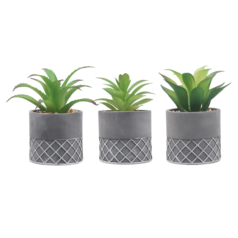 Artifi potted plant pot, set of 3, indoor/outdoor succulent,3.15 inches