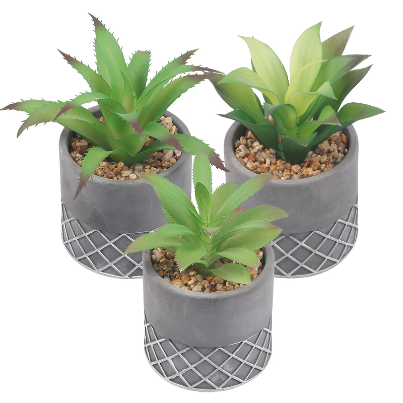 Artifi potted plant pot, set of 3, indoor/outdoor succulent,3.15 inches