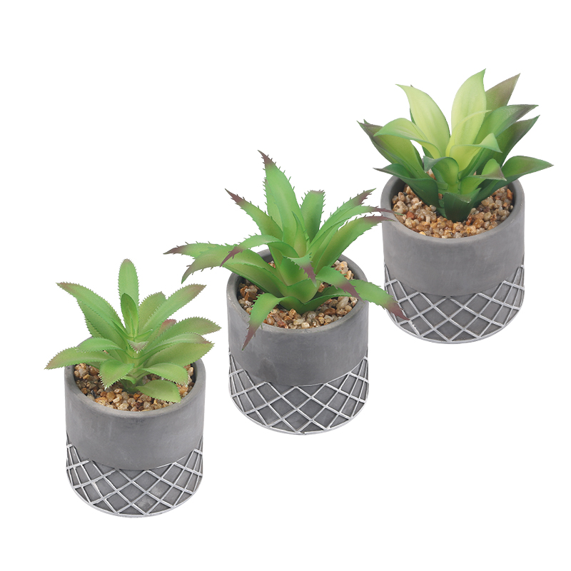 Artifi potted plant pot, set of 3, indoor/outdoor succulent,3.15 inches