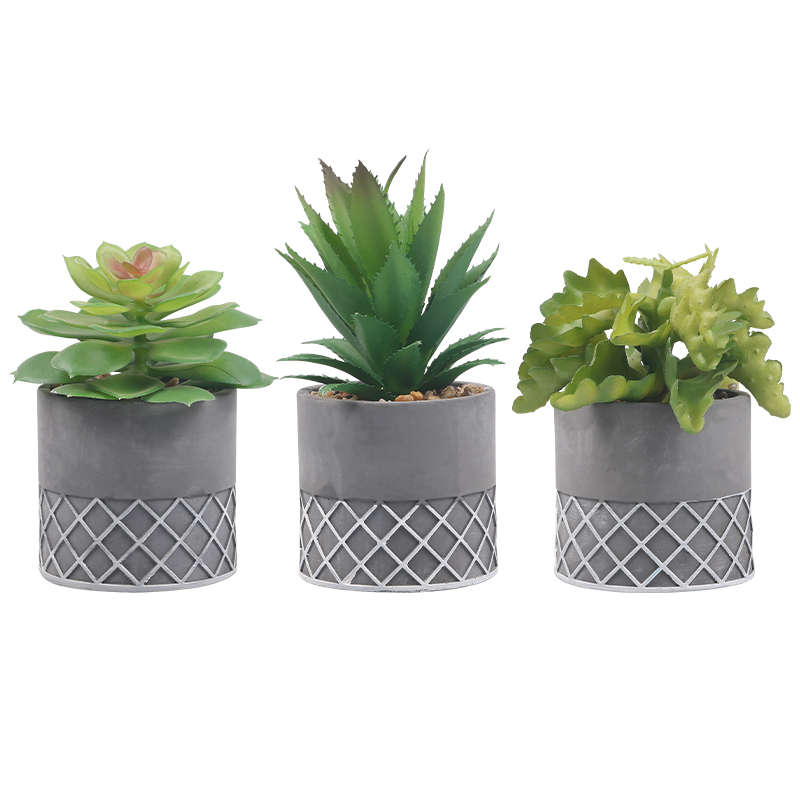 Artifi potted plant pot, set of 3, indoor/outdoor succulent,3.15 inches