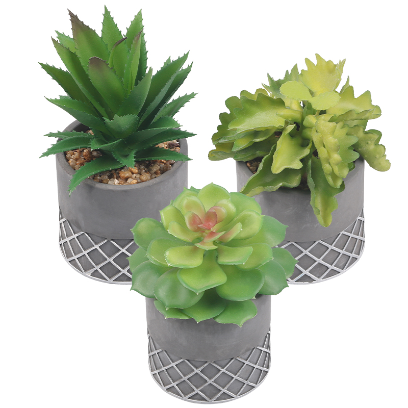 Artifi potted plant pot, set of 3, indoor/outdoor succulent,3.15 inches