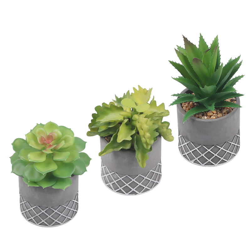 Artifi potted plant pot, set of 3, indoor/outdoor succulent,3.15 inches