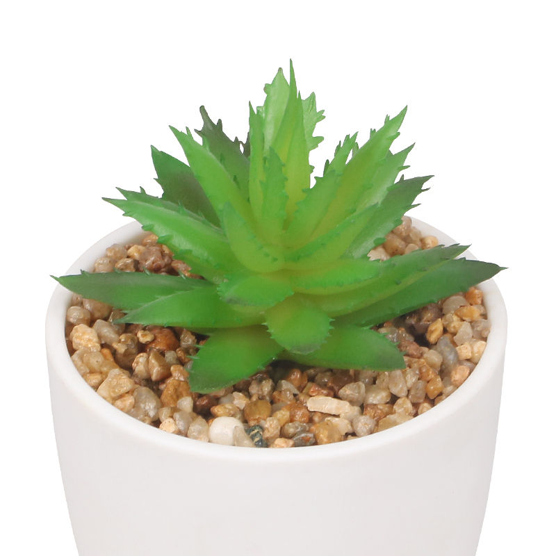 Artifi potted plant w pot, set of 3, indoor/outdoor succulent, 2.95 inches