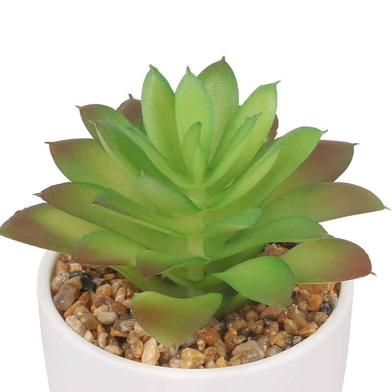 Artifi potted plant w pot, set of 4, indoor/outdoor succulent, 2.95 inches