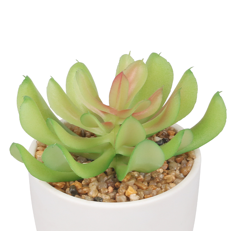 Artifi potted plant w pot, set of 4, indoor/outdoor succulent, 2.95 inches