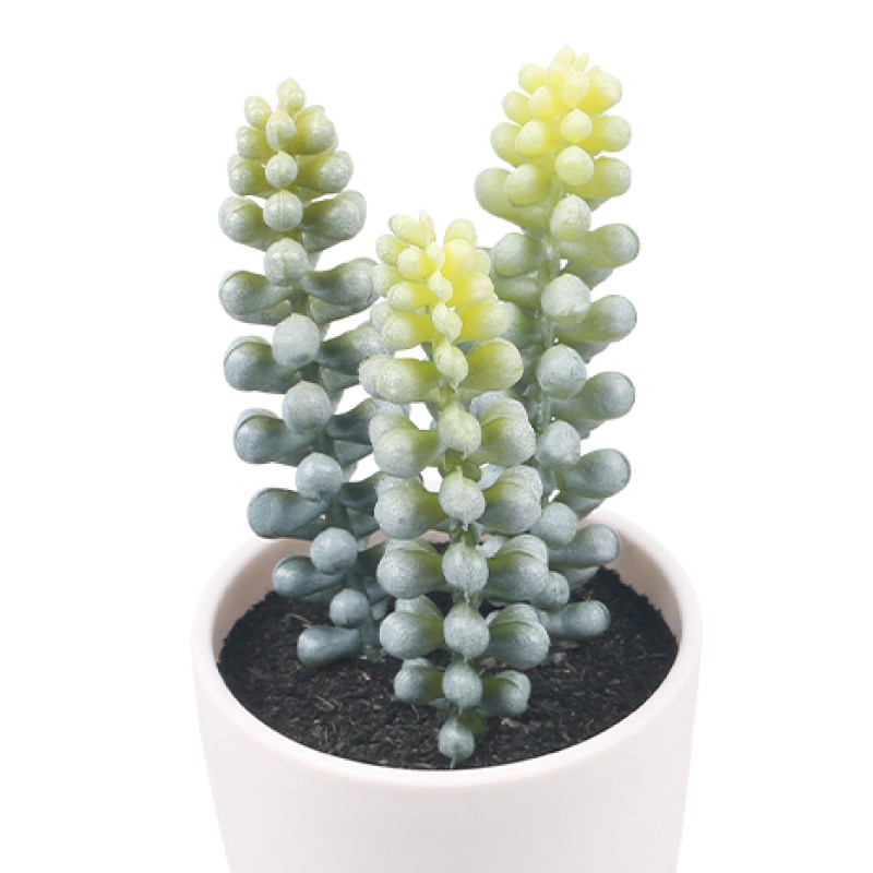 Artifi potted plant w pot, set of 3, indoor/outdoor succulent, 2.95 inches