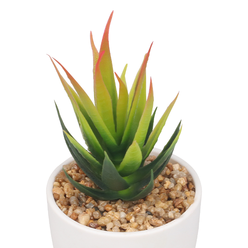 Artifi potted plant w pot, set of 4, indoor/outdoor succulent, 2.95 inches