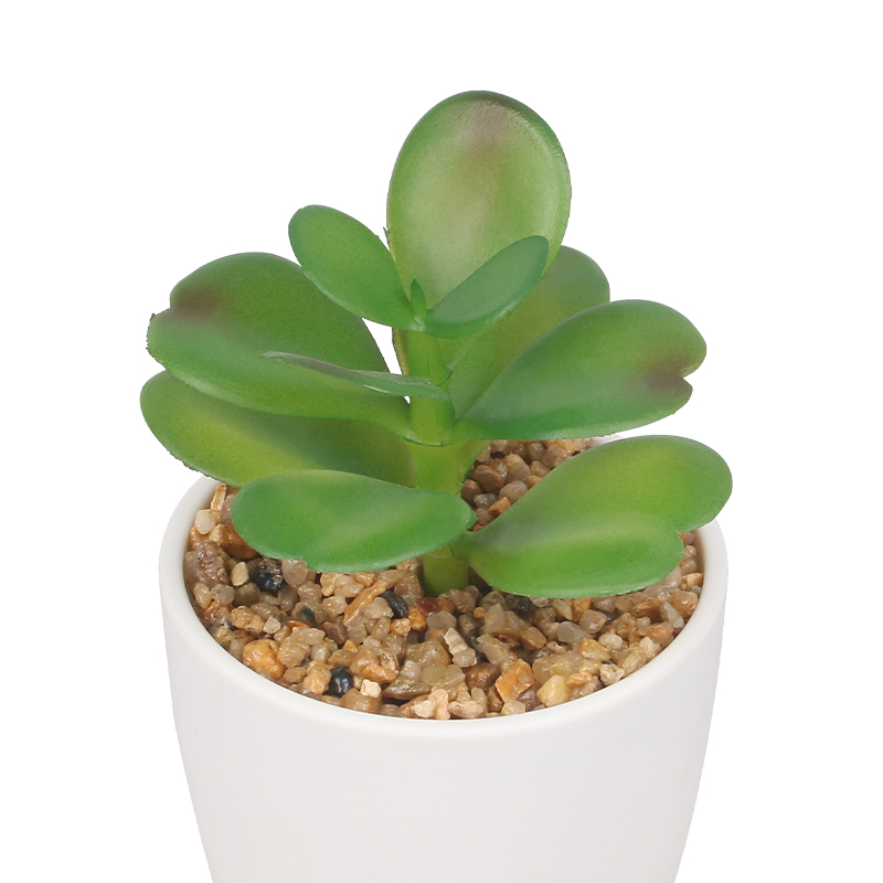 Artifi potted plant w pot, set of 4, indoor/outdoor succulent, 2.95 inches