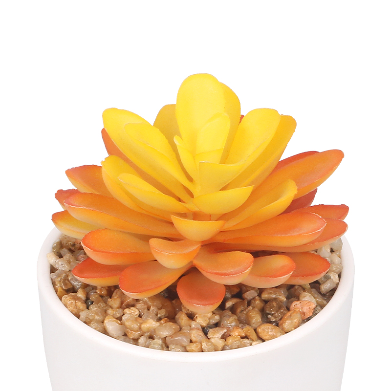 Artifi potted plant w pot, set of 4, indoor/outdoor succulent, 2.95 inches