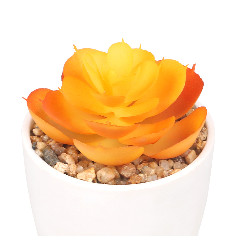 Artifi potted plant w pot, set of 4, indoor/outdoor succulent, 2.95 inches