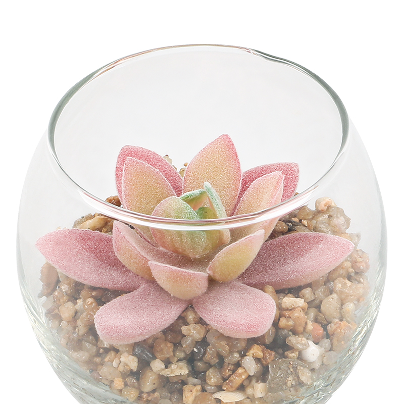 Artifi potted plant w pot, set of 3, indoor/outdoor succulent,3.15inches