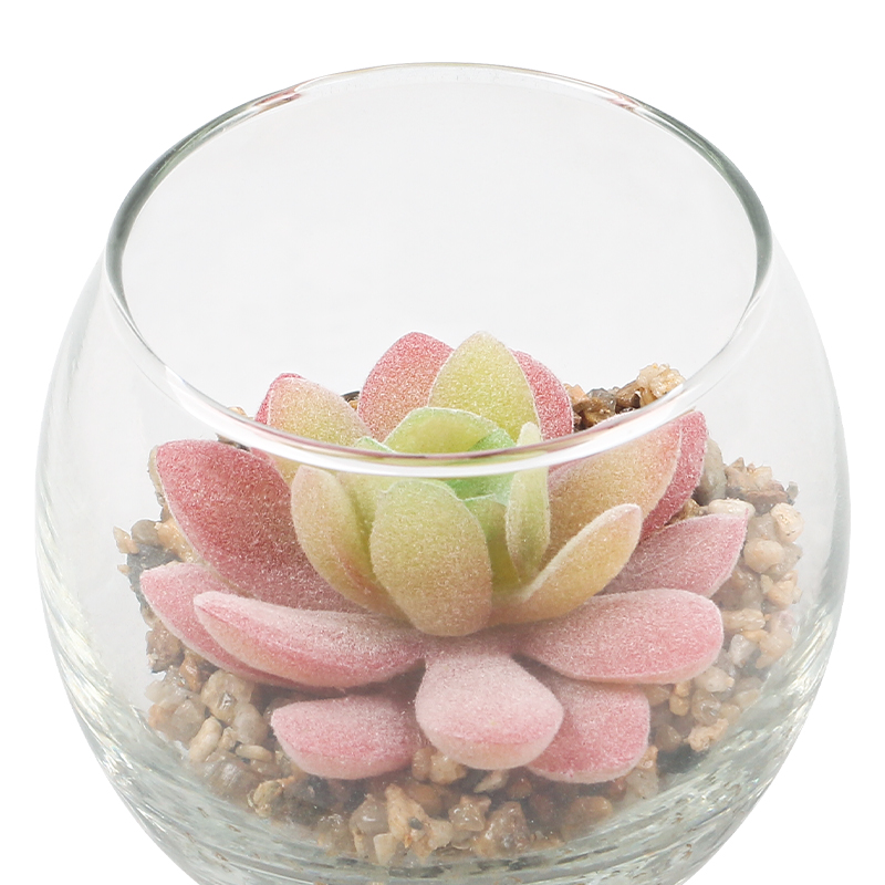 Artifi potted plant w pot, set of 3, indoor/outdoor succulent,3.15inches