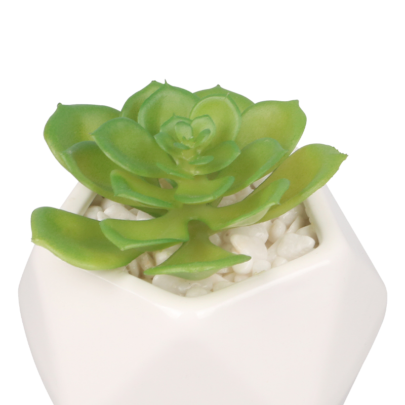 Artifi potted plant w pot, set of 3, indoor/outdoor succulent , 3.54 inches