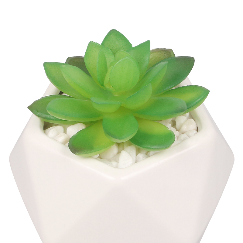 Artifi potted plant w pot, set of 3, indoor/outdoor succulent , 3.54 inches