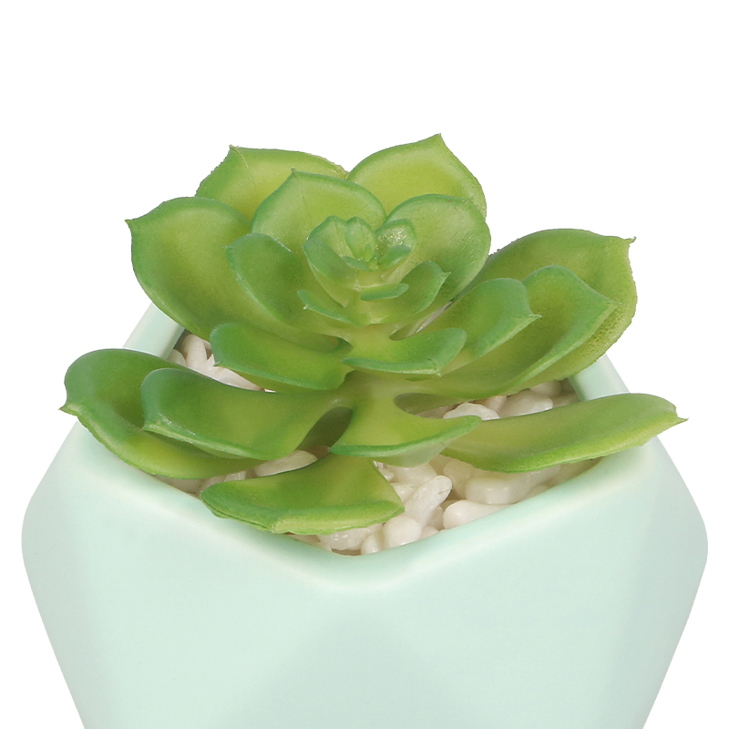 Artifi potted plant w pot, set of 3, indoor/outdoor succulent , 3.54 inches