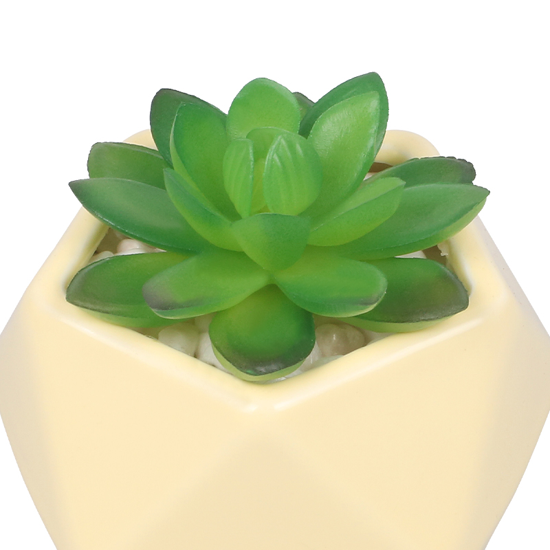 Artifi potted plant w pot, set of 3, indoor/outdoor succulent , 3.54 inches