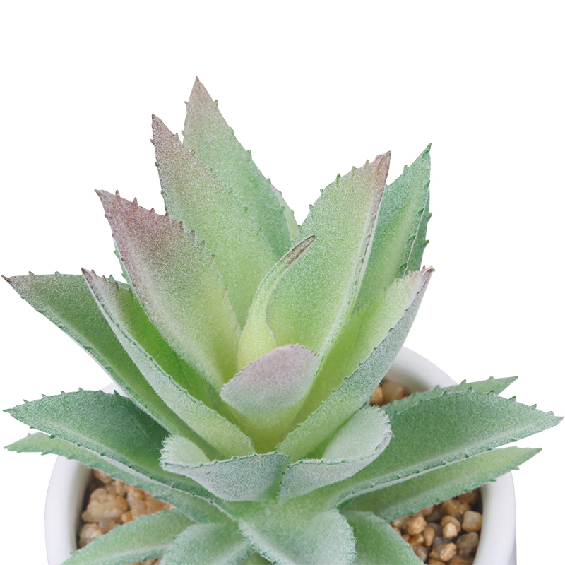 Artifi potted plant w pot, set of 2, indoor/outdoor succulent,3.42inches