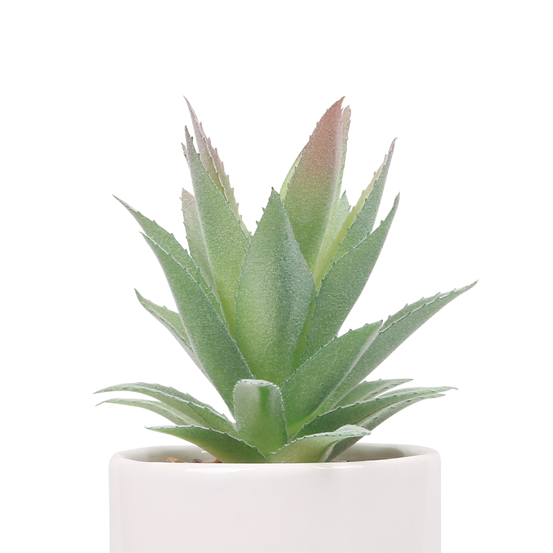 Artifi potted plant w pot, set of 2, indoor/outdoor succulent,3.42inches