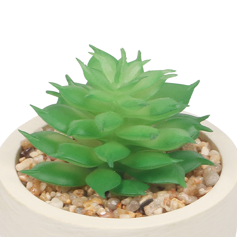 Artifi potted plant w pot, set of 3, indoor/outdoor succulent , 2.44 inches