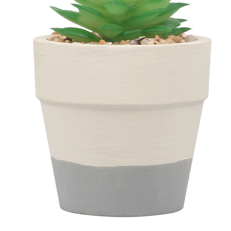 Artifi potted plant w pot, set of 3, indoor/outdoor succulent , 2.44 inches