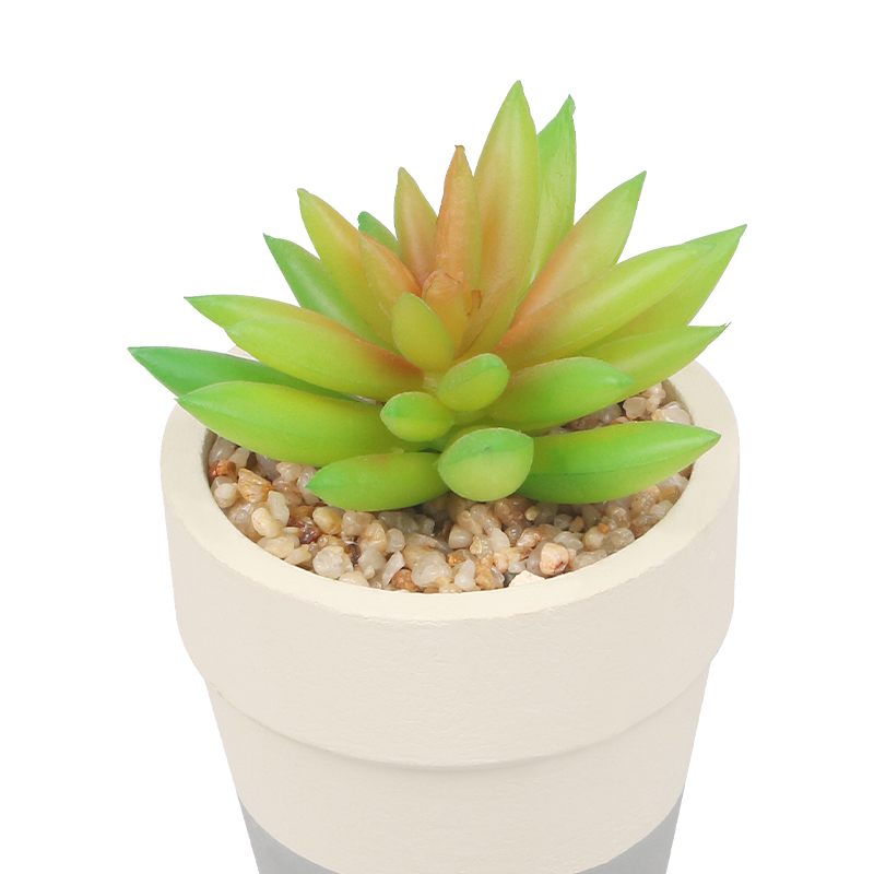 Artifi potted plant w pot, set of 3, indoor/outdoor succulent , 2.44 inches