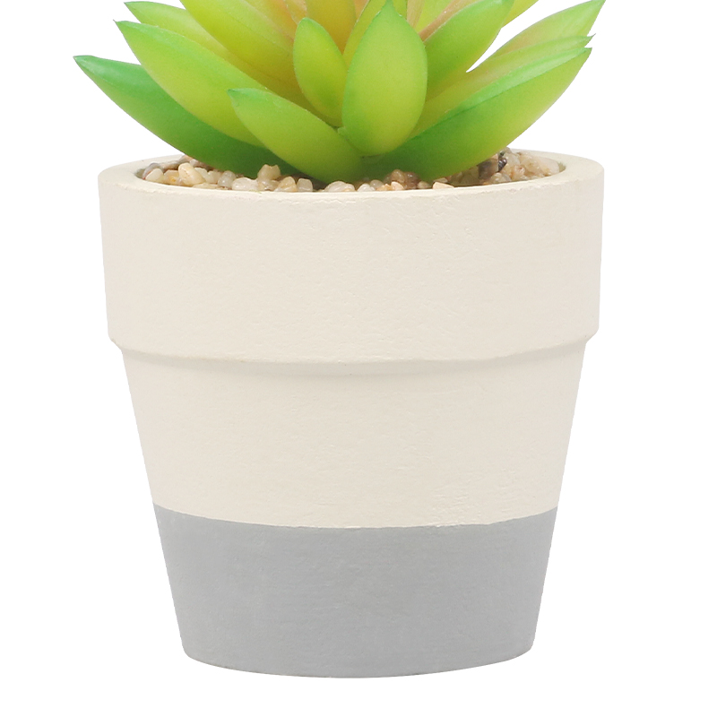 Artifi potted plant w pot, set of 3, indoor/outdoor succulent , 2.44 inches