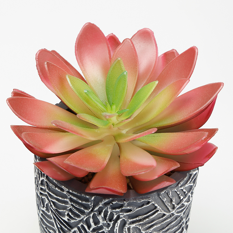 Artifi potted plant w pot,set of 3,indoor/outdoor succulent，4.1inches