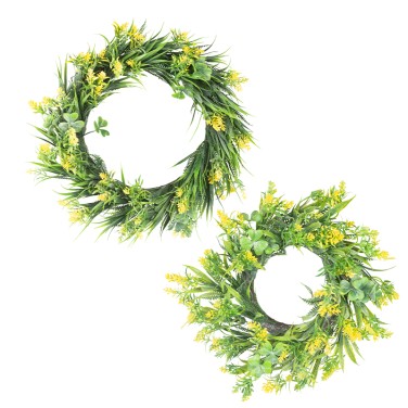 Artifi Christmas Wreath,set of 2.